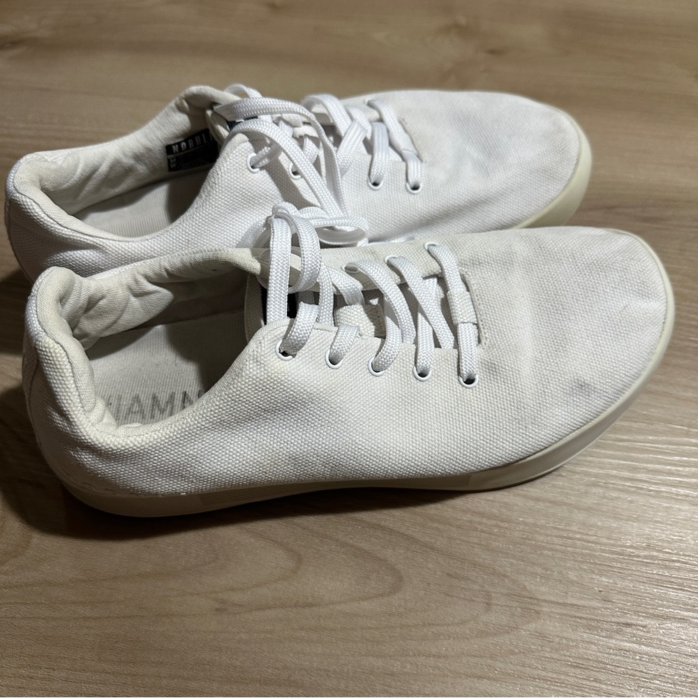 Nobull White‎ Canvas Men's Trainers Sneakers Size 9